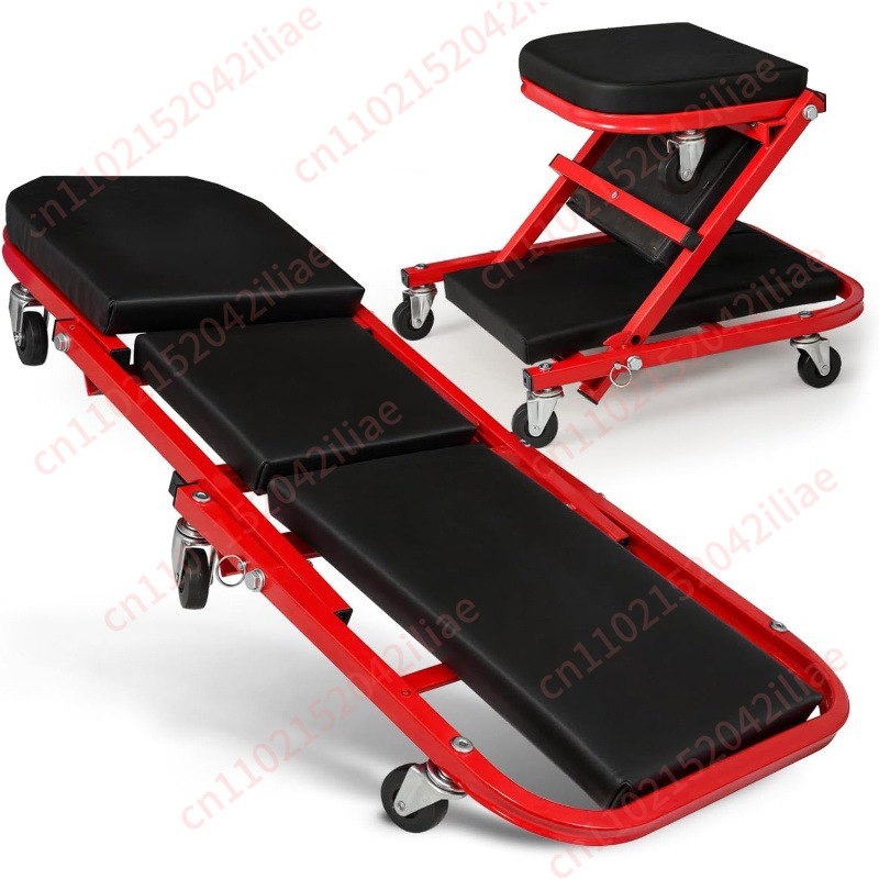 Garage Creeper Roller - 36-inch Folding Car Repair Bed Auto