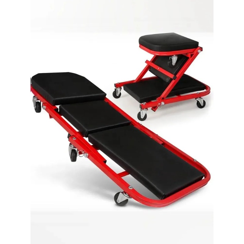 Foldable Z Creeper 2in1 Rollin - Garage Creeper Roller 评论和价格