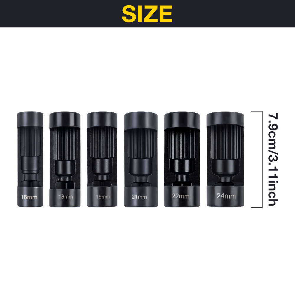 6PCS Suspension Stud Nut Socke - Spring Compressor Tool 评论和价格