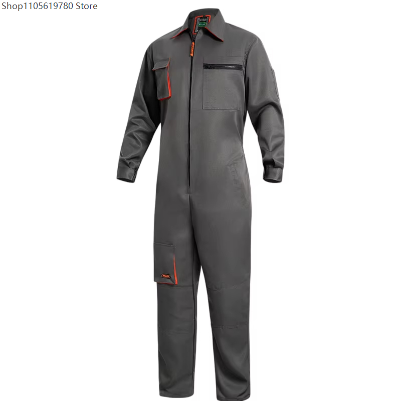 Men 4S Shop Auto Repair Jumpsu - Auto Repair Shop Uniforms 评论和价格
