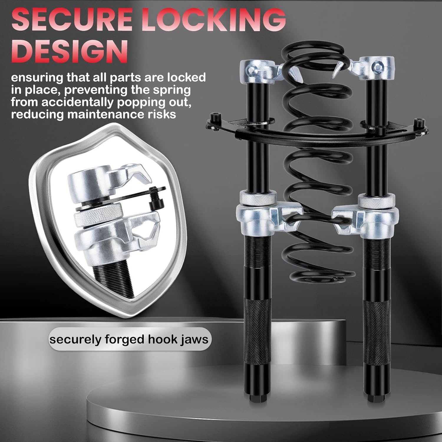EAFC Car Shock Absorber Spring - Spring Compressor Tool 评论和价格