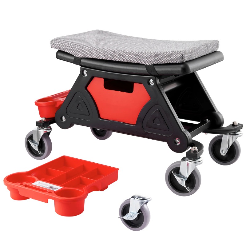 Rolling Mechanic Seat 300 LBS  - Garage Creeper Roller 评论和价格