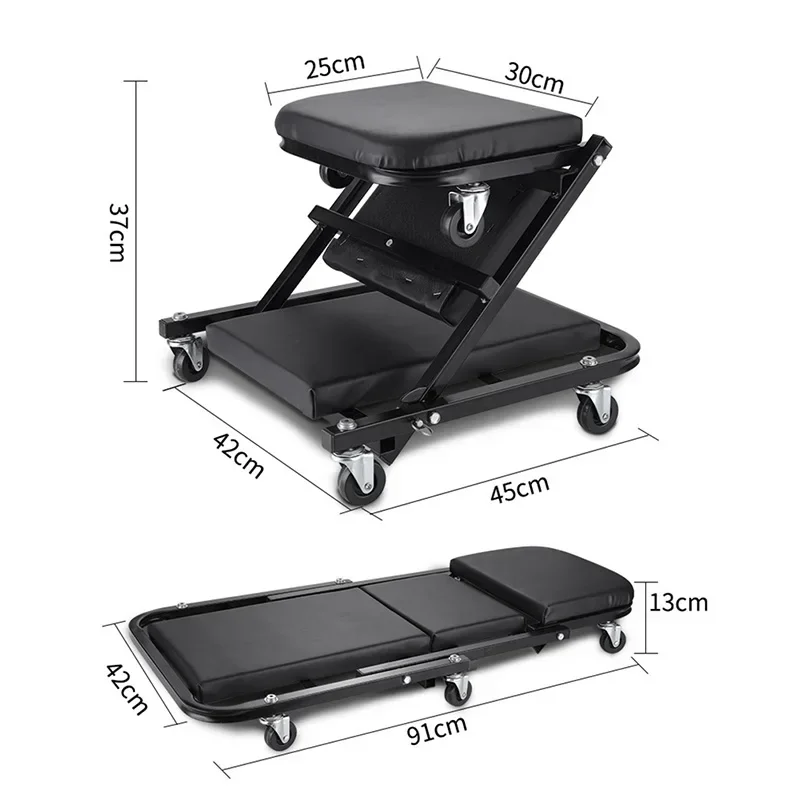 36Inch Folding Car Creeper Sea - Garage Creeper Roller 评论和价格